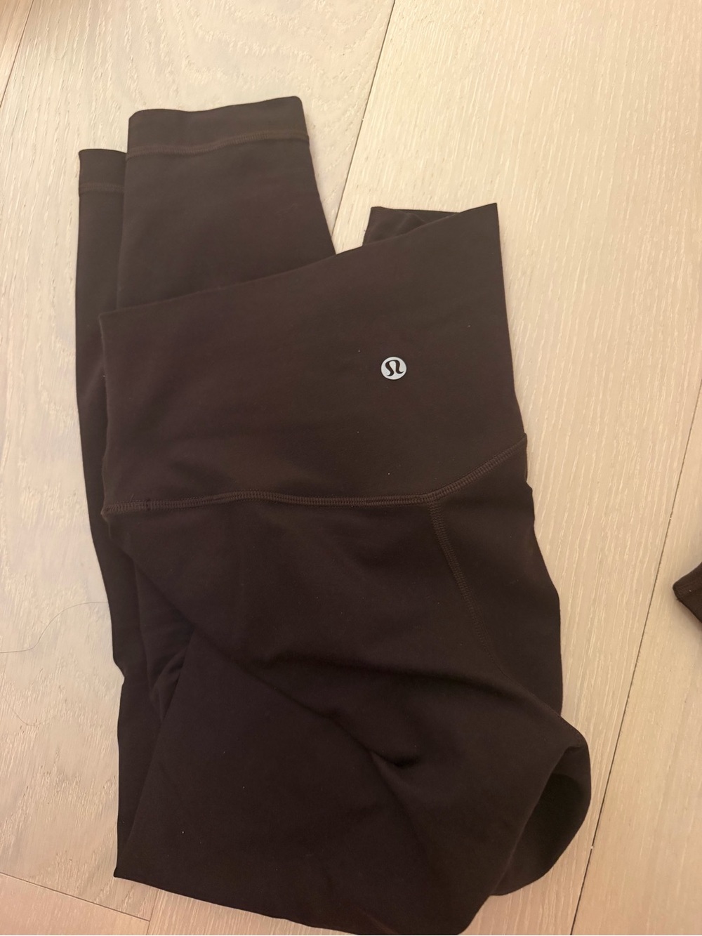 Brown lululemon athletica Black High-Rise Leggings